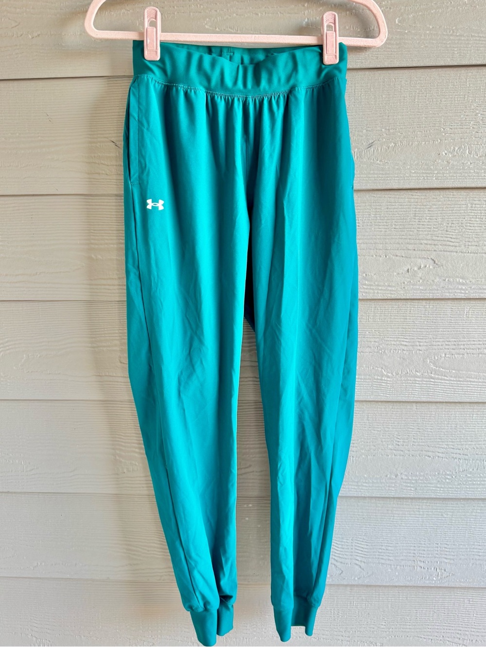 Under Armour Teal Womens Athletic Joggers
